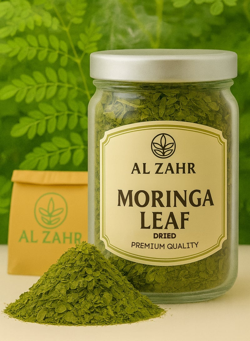 Zahr Moringa Leaf Dried – 100% Natural & Organic Plant Growth Booster, High-Grade Hand-Sorted Botanical Moringa / Drumstick Tree Leaf / Moringa Oleifera for Gardening, Rich in Nutrients for Soil & Plant Health - Image 1
