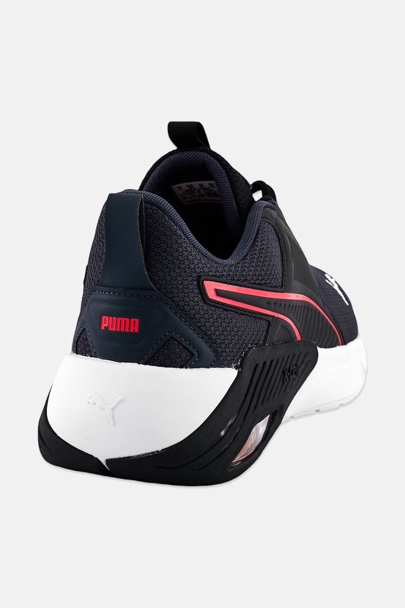 PUMA Men X Cell Nova Lace Up Running Shoes, Black - Image 3