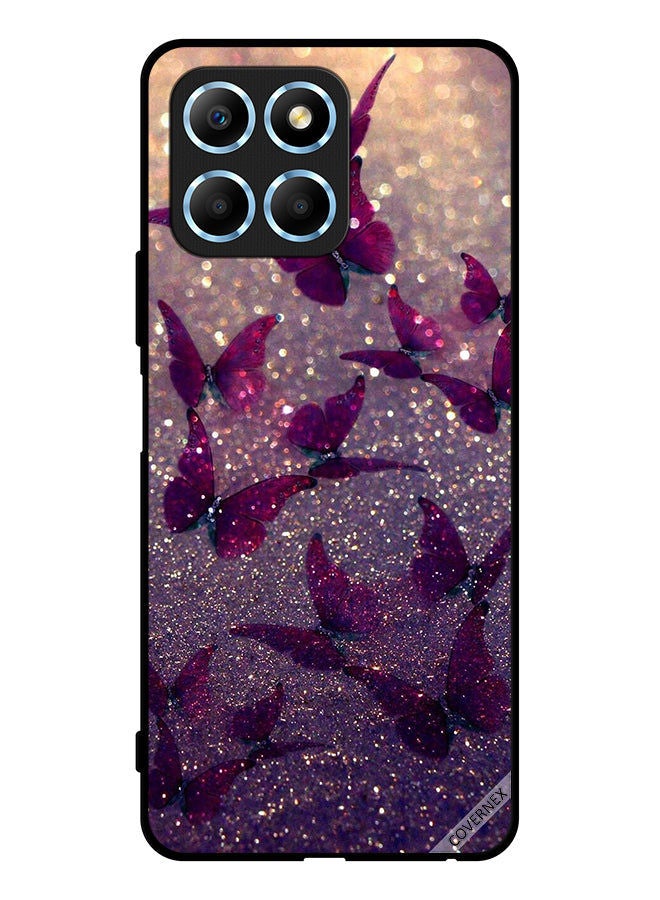 Covernex Protective Case Cover For Honor X8 5G Glitter Butterflies - Image 1