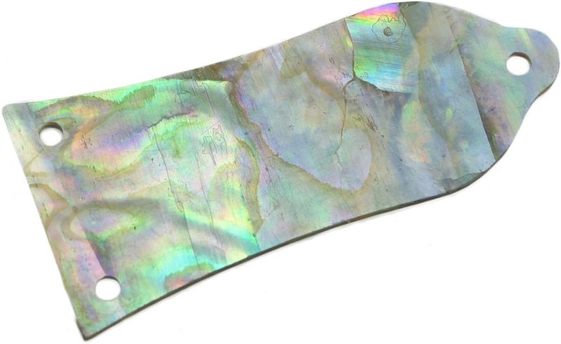KAISH Pure Custom Made Natural Abalone Shell Guitar Truss Rod Cover with 3 Holes Fits Epiphone LP Les Paul - Image 4