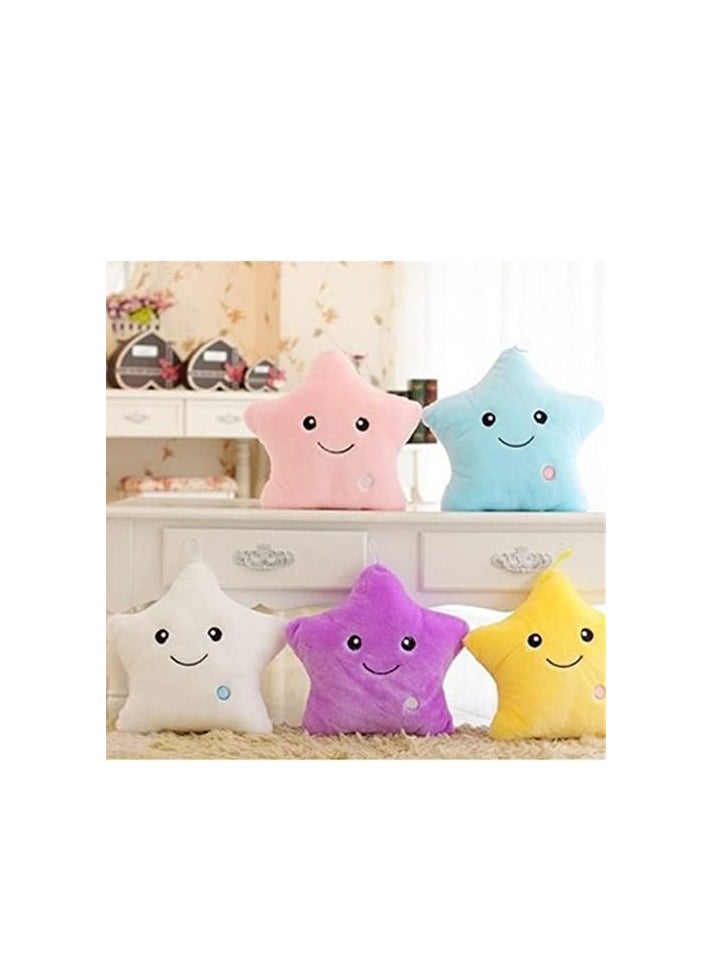 Reko - Star Shaped Pillow Throw Pillows for Bedroom Nursery Stuffed Throw Pillows Kids Cute Cushion Children Soft Plush Pillow - Image 1