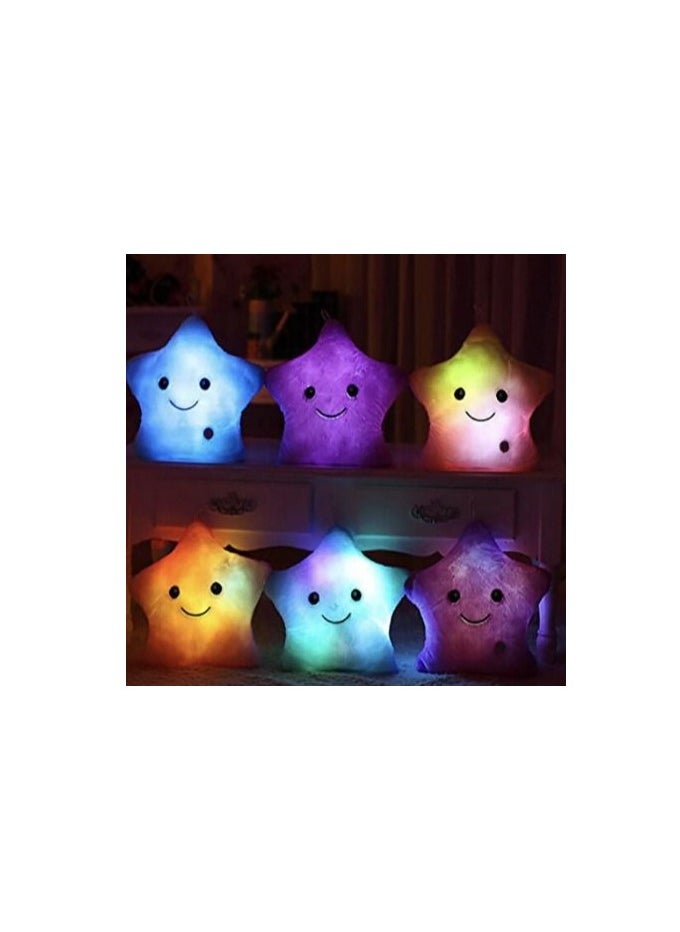 Reko - Star Shaped Pillow Throw Pillows for Bedroom Nursery Stuffed Throw Pillows Kids Cute Cushion Children Soft Plush Pillow - Image 1