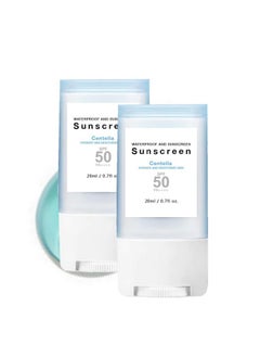 Generic 2025 New Suncream Stick, Calming Sunstick SPF50, Moisturizing Sun Stick Waterproof Lightweight UVA UVB Protection Broad Spectrum Sunblock Stick, No Sticky Refreshing Sun Stick for All Skin Type  - Image 1
