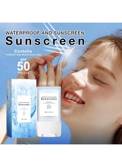 Generic 2025 New Suncream Stick, Calming Sunstick SPF50, Moisturizing Sun Stick Waterproof Lightweight UVA UVB Protection Broad Spectrum Sunblock Stick, No Sticky Refreshing Sun Stick for All Skin Type  - Image 5