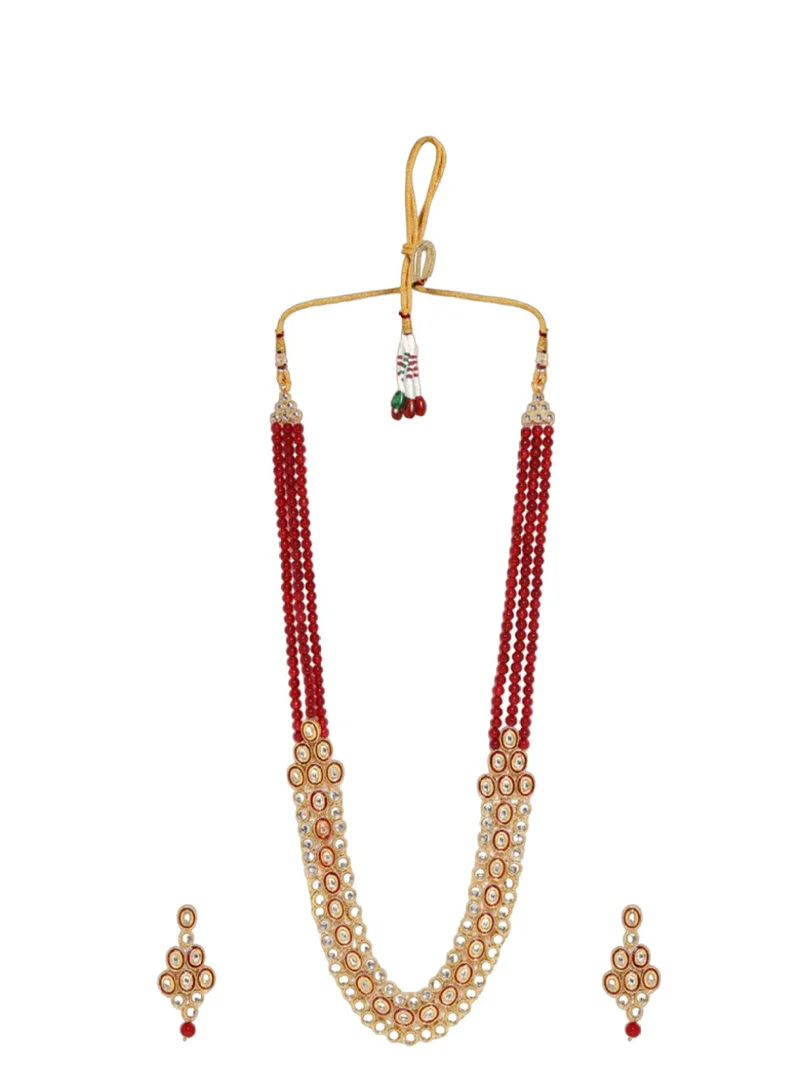 Priyaasi Kundan Stone Studded Jewellery Set