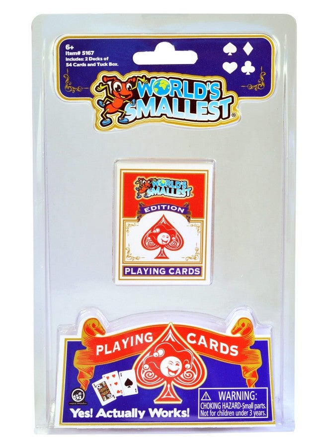 Worlds Smallest World's Smallest Playing Cards - Image 4