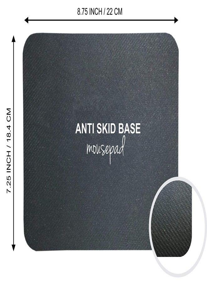 PAPER PLANE DESIGN Designer Mouse Pads Anti Skid for Laptop and Desktop Computers at Home Or Office (A) - Image 2