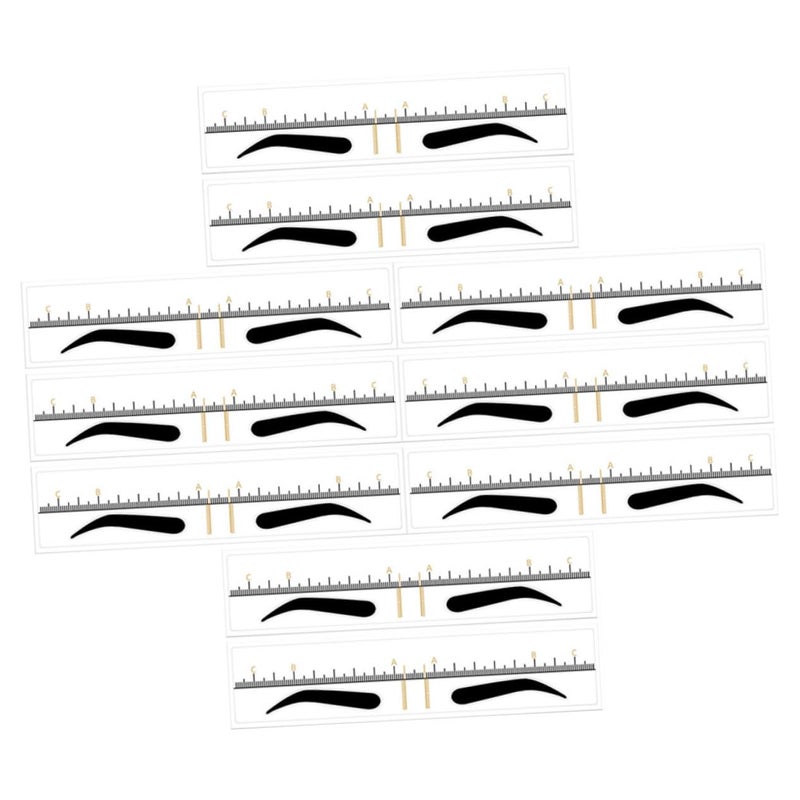 Updated modern design 50pcs Eyebrow Ruler Template Stencil for Precise Shaping and Framing Easy to Use Eyebrow Makeup Tool for Women for Professional and Home Use Design for Accurate Measurements Advanced minimal build Global light sturdy raw material Intra-city fast distribution Local inventory listed item All territory compatible build Stackable design Reliable durability Repeated assemble detach compatible Global assemble options Multi-use upgraded craftsmanship Bulk order available stock Efficiency boosted construction Wear resistant upgraded material All choice modern design Coast & inland available Market diverse application fit All usage compatible Most item matching trendy design Advanced compact design Wet anti slip Quick available purchase options Rack friendly In-house warehouse packing Multi-source stock guarantee - Image 1
