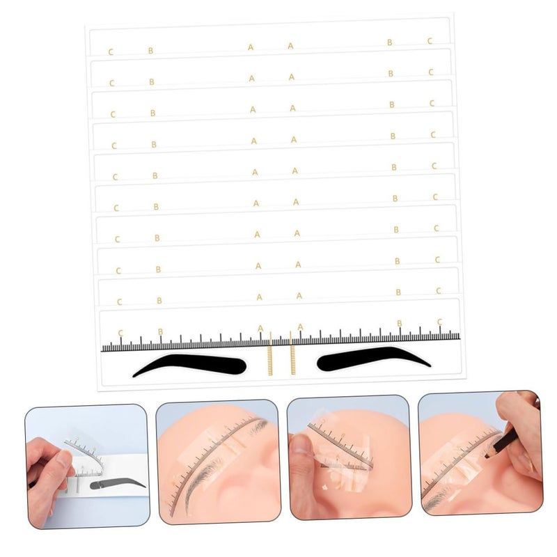 Updated modern design 50pcs Eyebrow Ruler Template Stencil for Precise Shaping and Framing Easy to Use Eyebrow Makeup Tool for Women for Professional and Home Use Design for Accurate Measurements Advanced minimal build Global light sturdy raw material Intra-city fast distribution Local inventory listed item All territory compatible build Stackable design Reliable durability Repeated assemble detach compatible Global assemble options Multi-use upgraded craftsmanship Bulk order available stock Efficiency boosted construction Wear resistant upgraded material All choice modern design Coast & inland available Market diverse application fit All usage compatible Most item matching trendy design Advanced compact design Wet anti slip Quick available purchase options Rack friendly In-house warehouse packing Multi-source stock guarantee - Image 4