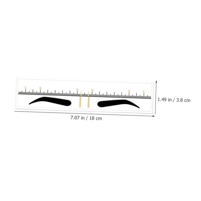 Updated modern design 50pcs Eyebrow Ruler Template Stencil for Precise Shaping and Framing Easy to Use Eyebrow Makeup Tool for Women for Professional and Home Use Design for Accurate Measurements Advanced minimal build Global light sturdy raw material Intra-city fast distribution Local inventory listed item All territory compatible build Stackable design Reliable durability Repeated assemble detach compatible Global assemble options Multi-use upgraded craftsmanship Bulk order available stock Efficiency boosted construction Wear resistant upgraded material All choice modern design Coast & inland available Market diverse application fit All usage compatible Most item matching trendy design Advanced compact design Wet anti slip Quick available purchase options Rack friendly In-house warehouse packing Multi-source stock guarantee - Image 2