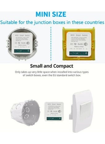 TUYA - Wifi Supported Smart Timer Light Switch - Image 1