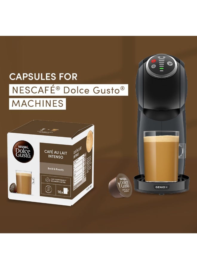 Nescafe Dolce Gusto Café Au Lait Intenso 16 Capsules Dates 160grams Single - Image 2