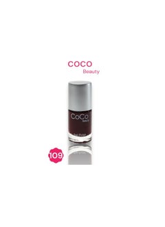 Coco Nail Polish No.109 Mahogany 12ml  - Image 1