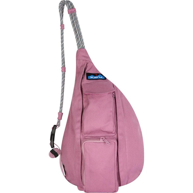 KAVU Mini Rope Bag Cotton Crossbody Sling - Cactus Flower - Image 1