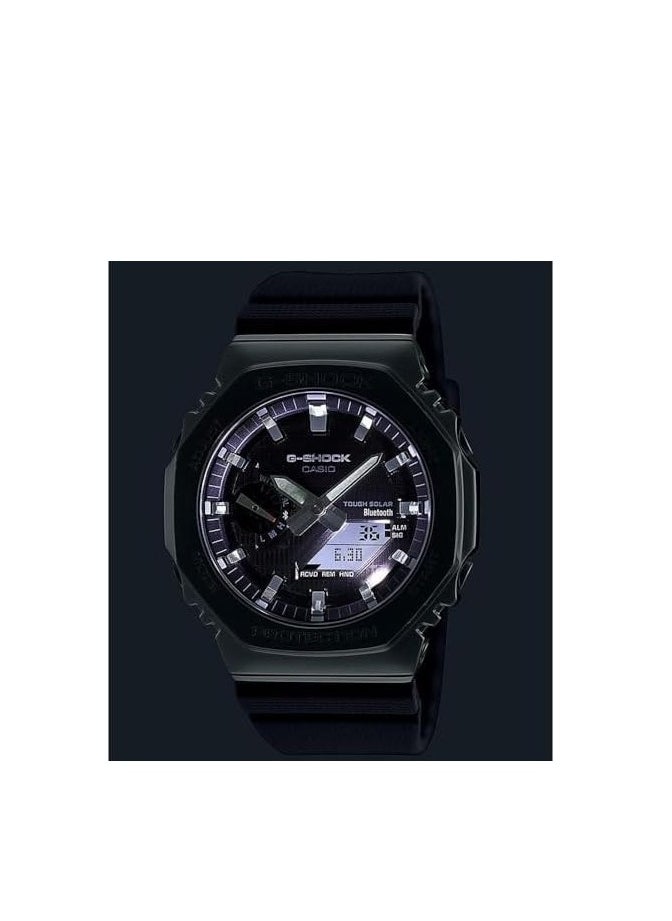 CASIO G-SHOCK Men's Watch Smartphone Link Analog-Digital Metal Tough Solar - GBM-2100-1ADR  - Image 4