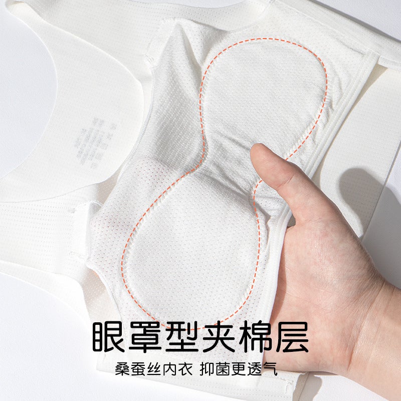 Girls' Underwear Girls' Development Period Vest Summer Thin Anti-Bump Primary School Children Junior High School Students Student Bra - Image 5