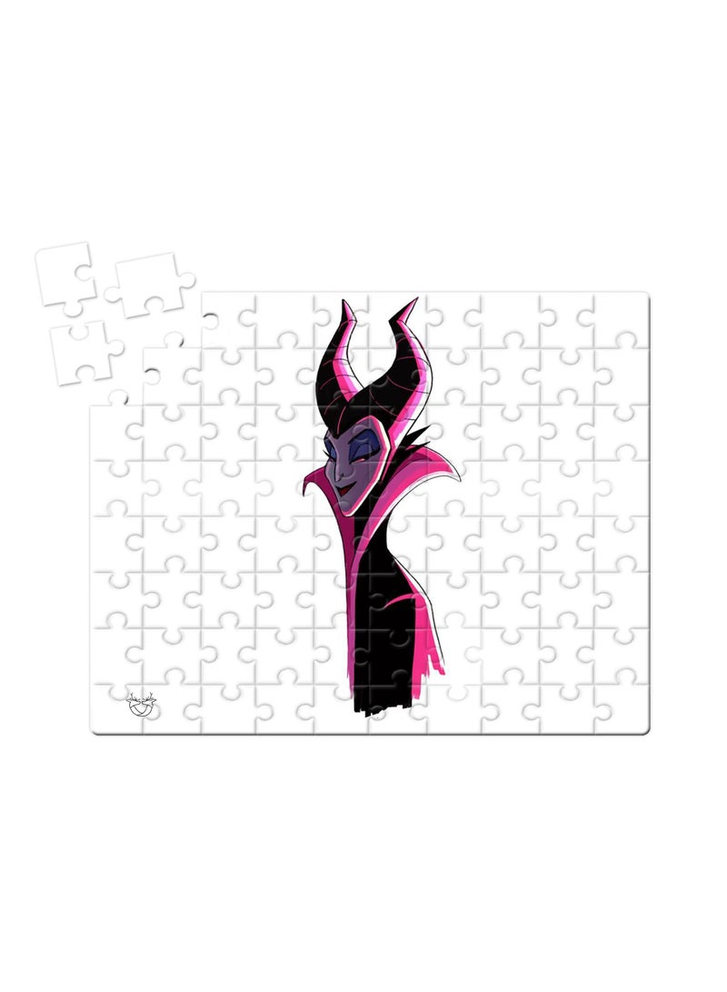 Reeman Design Puzzle printed with Maleficent design