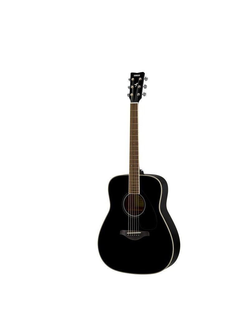 Yamaha FG820 Acoustic Guitar - Black - Image 2