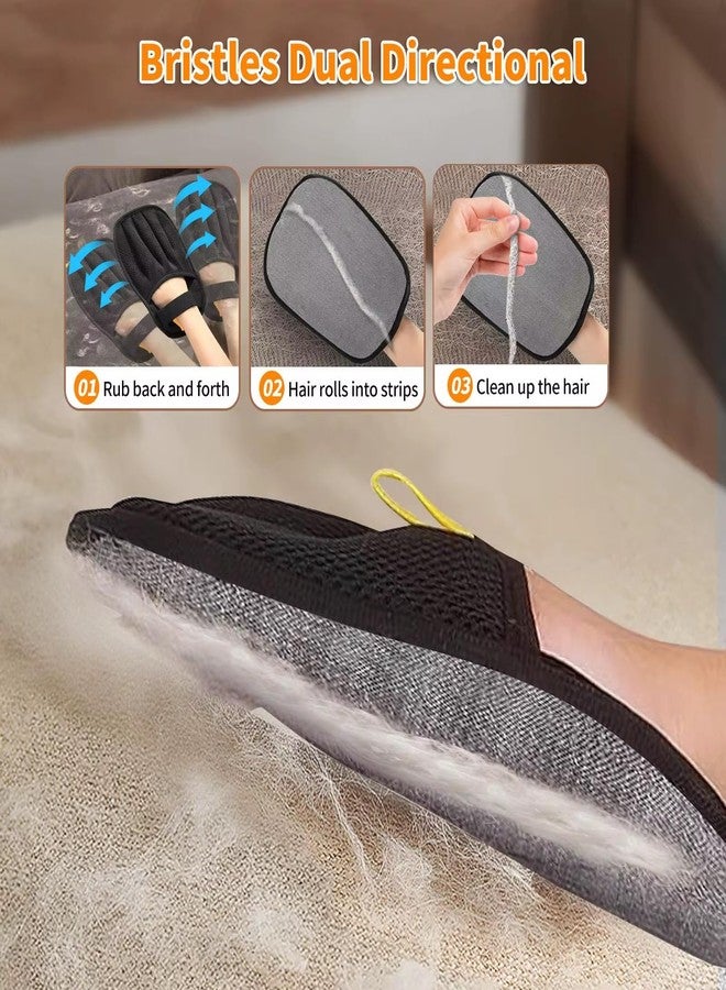 Pet Hair Removal Glove - Reusable Electrostatic Dog & Cat Hair Remover for Couch, Furniture, Carpet, Car Seats, Laundry & Clothing | Pet Grooming Mitt - Image 3