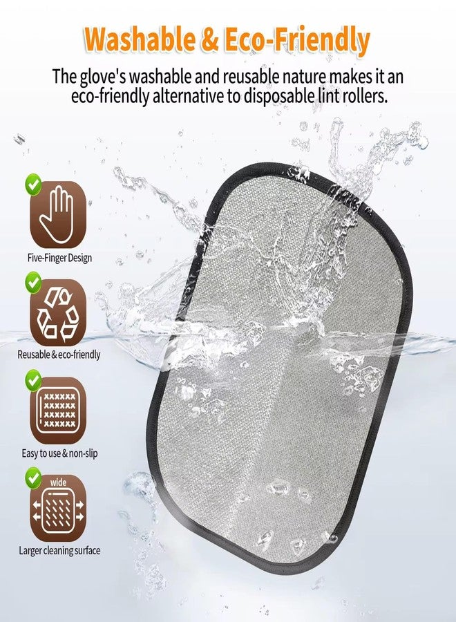 Pet Hair Removal Glove - Reusable Electrostatic Dog & Cat Hair Remover for Couch, Furniture, Carpet, Car Seats, Laundry & Clothing | Pet Grooming Mitt - Image 4