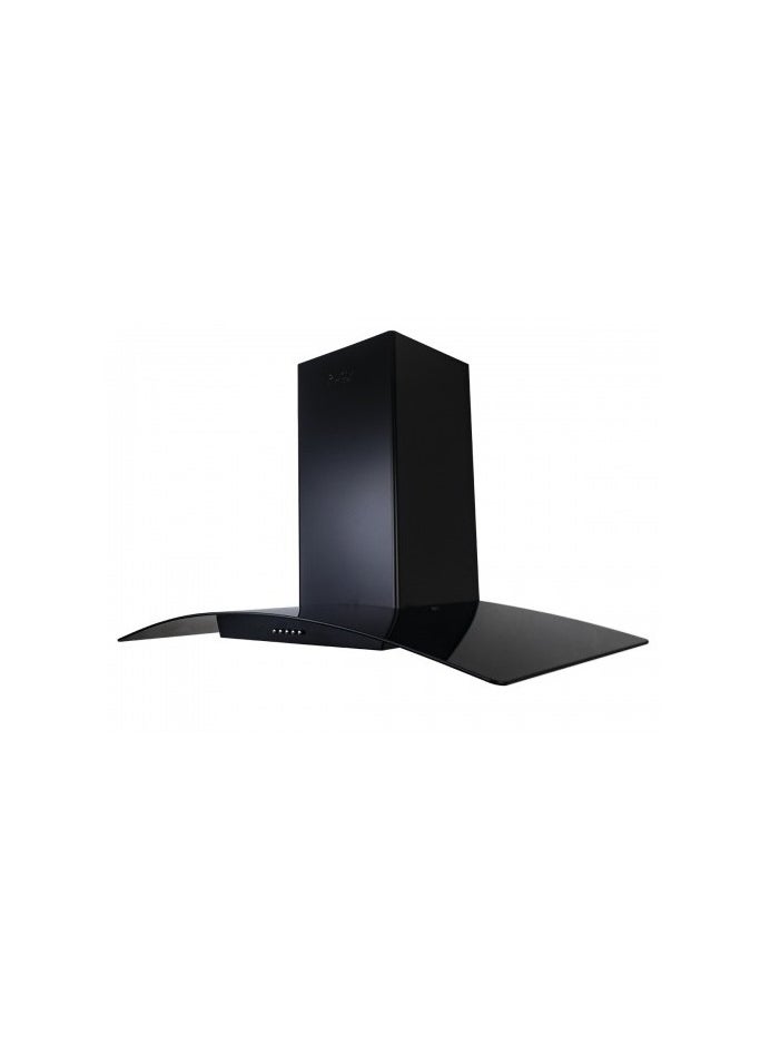 Purity - Kitchen Cooker Hood, 90 cm Wall-Mount, 1000 m³/h Suction Power, 3-Speed Flat Design, LED Lighting, Black ( DRAIN CAPPE BL 90 PLUS ) - Image 1