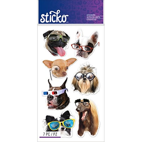 Sticko Sticker Themed-Funny Dogs 52-01250 - Image 2