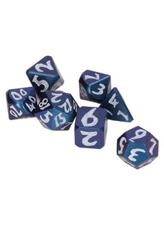 Thoraya 7pcs Funny Polyhedral Dice Adult Christmas Party Tabletop Game Metal Dice for Role Playing Game  - Image 2