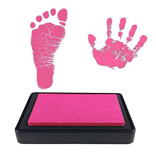 Mold Your Memories Baby Ink Pad multiple use. Baby impression handprint and footprint kit. Baby skin safe baby imprint kit for Newborn Gifting, Baby records, Baby first memory. - Image 2