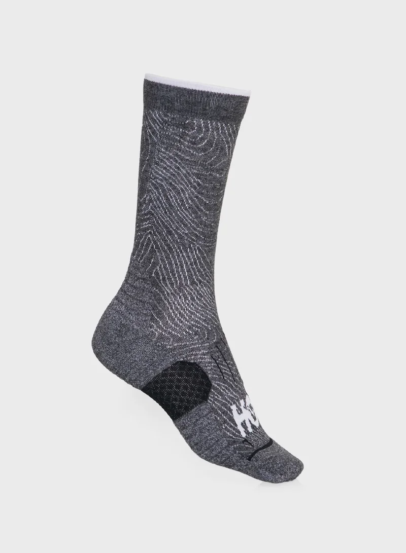 Hoka 3 Pack Crew Socks