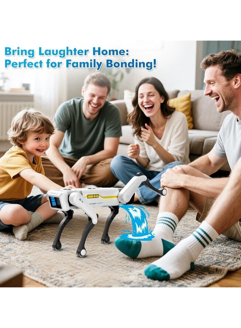 LIXES Smart Robot Dog - Interactive STEM Pet with Voice Control, 30+ Actions & APP Programming, Durable Design for Kids Age 6+ (Compatible with iOS/Android) - Image 2