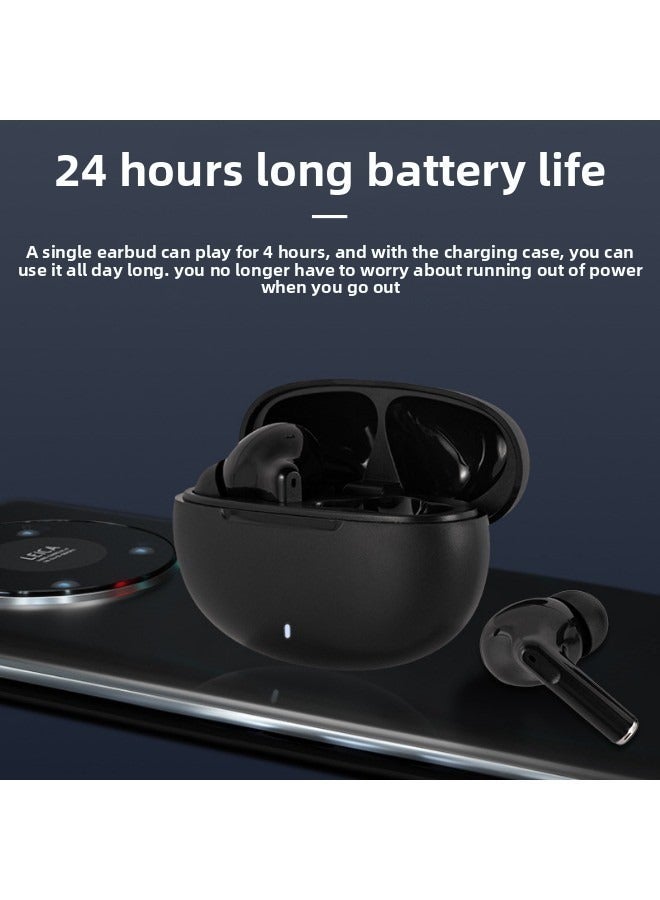 True wireless earphones, in-ear Bluetooth 5.3 earphones, waterproof TWS for daily use, high-power and lightweight earphones - Image 3