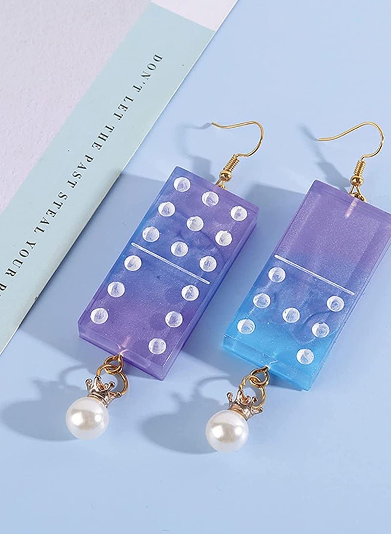 قالب دومينو لصب الإيبوكسي، قوالب دومينو، قوالب راتنج للدومينو، قوالب دومينو لصب راتنج الإيبوكسي، قالب سيليكون بـ 28 تجويف لصنع دومينو للقلائد - Image 3