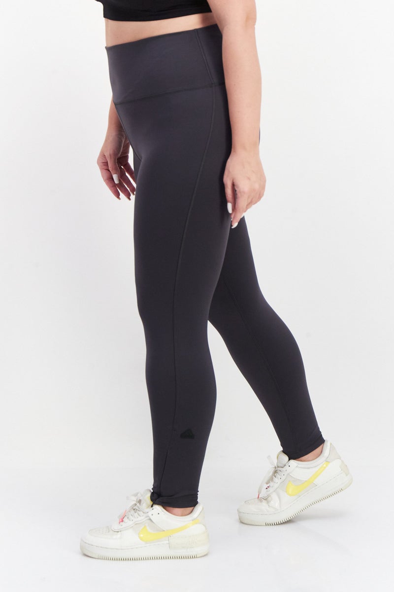 Adidas Women Sportswear Fit Training Leggings, Dark Grey - Image 4