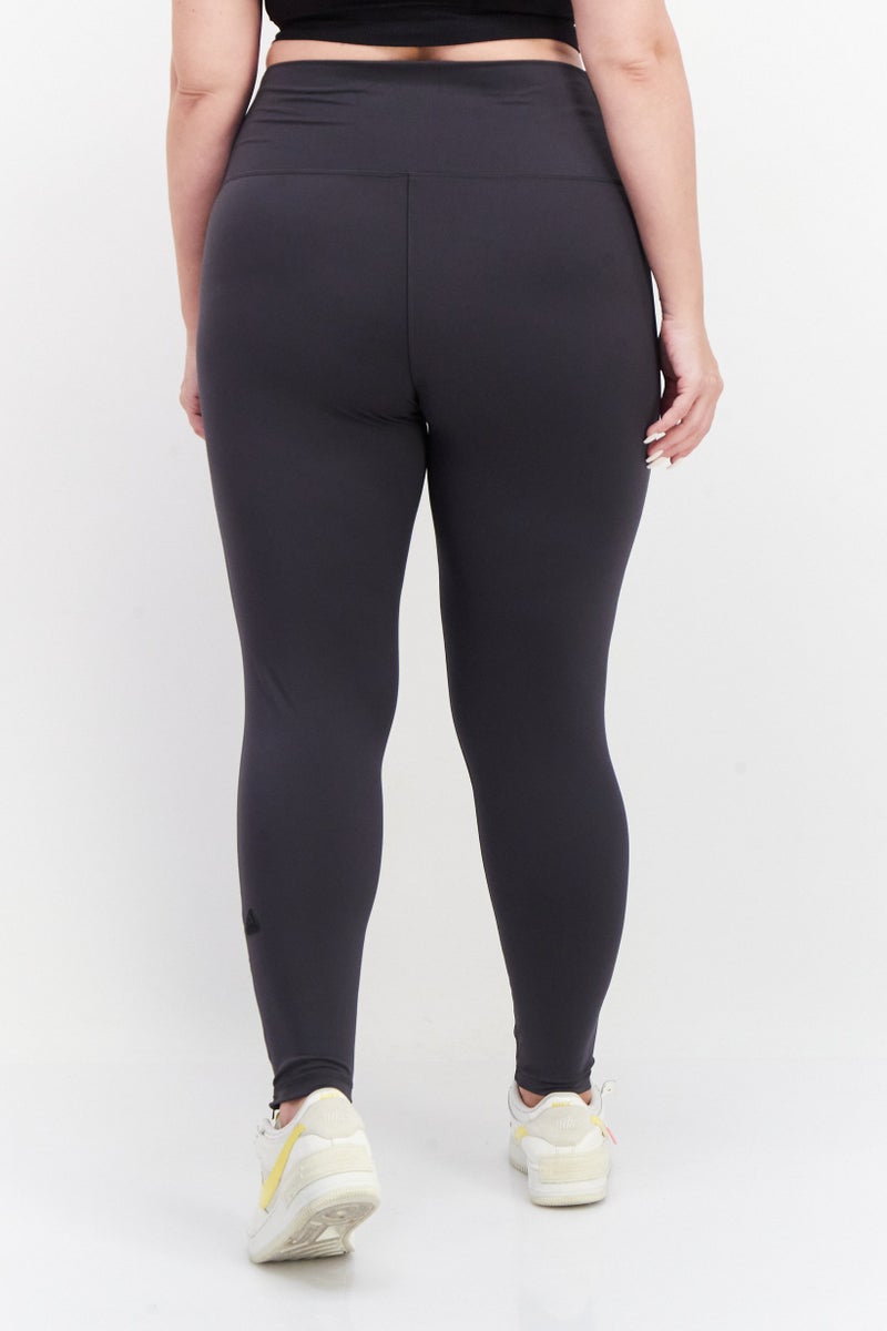 Adidas Women Sportswear Fit Training Leggings, Dark Grey - Image 3