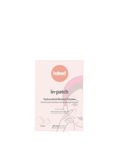 Indeed Labs Indeed Labs InPatch  Hydrocolloid Acne Pimple Patch for Covering Zits and Blemishes Spot Stickers for Face and Skin Fast acting Niacinamide Tea Tree Oil Helps Fight Dark Spots  48 Patches 