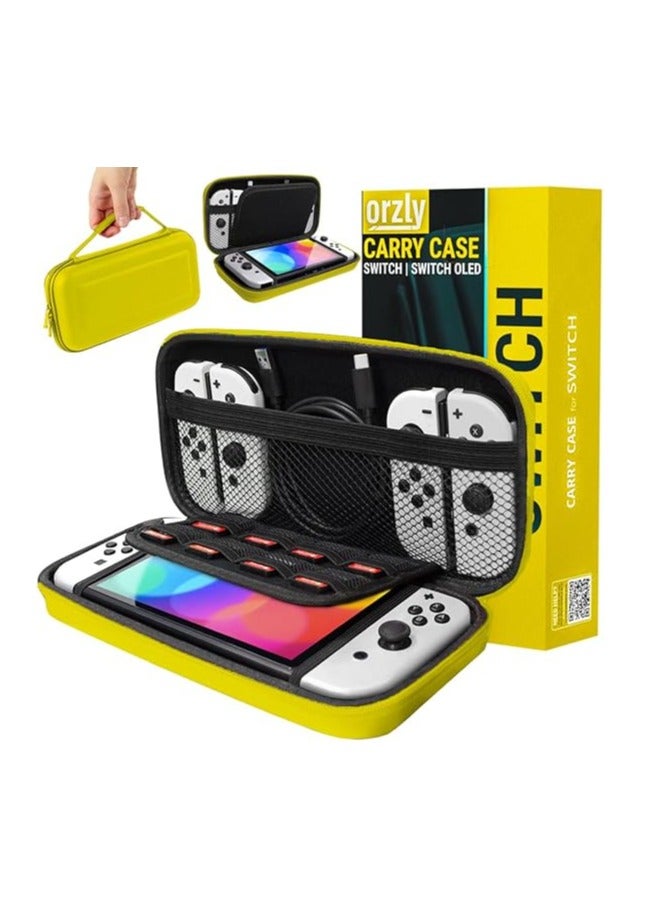 عام تتوافق حقيبة الحمل مع Nintendo Switch ووحدة التحكم Switch OLED الجديدة - حقيبة سفر محمولة مع ملحقات وجيب للألعاب - Image 1