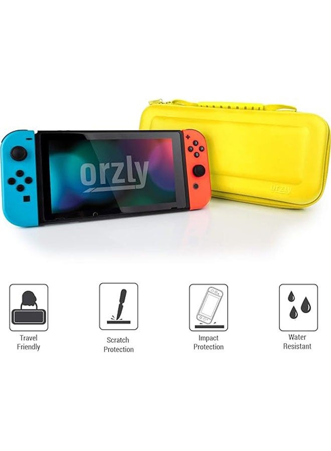 عام تتوافق حقيبة الحمل مع Nintendo Switch ووحدة التحكم Switch OLED الجديدة - حقيبة سفر محمولة مع ملحقات وجيب للألعاب - Image 4