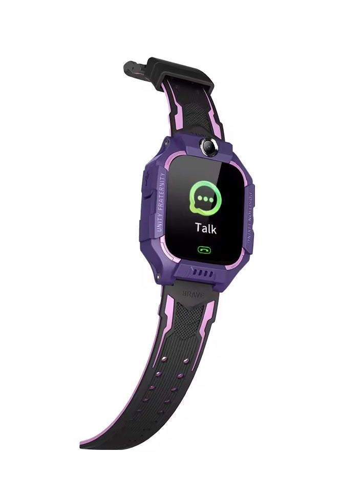 Generic - Smart watch for kids - Q12 smartwatch Alarm clock Watch with Sim Card GPS tracker Birthday gift - Image 1