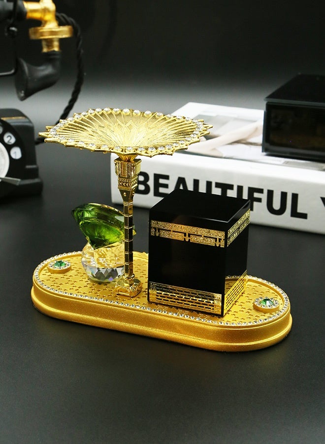 MHONGWEI Islamic Element Handicrafts, Home Decoration Gifts, Simplified Architectural Souvenirs, High-end Office Desktop Ornaments - Image 4