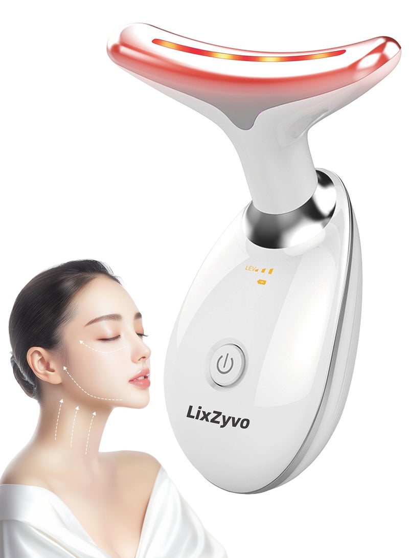 ليكسزيفو جهاز تجميل LixZyvo بمصابيح LED، تقنية تجميلية، عناية حرارية مهدئة، مستشعر ذكي يعمل بلمس البشرة، مدلك وجه، جهاز لشد الوجه، جهاز للعناية بالوجه، مدلك وجه كهربائي - Image 1