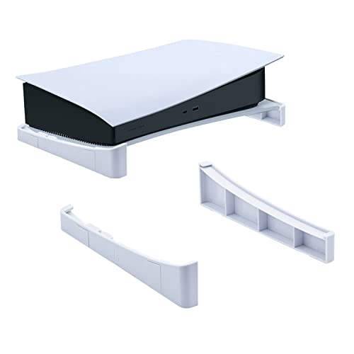New World Horizontal Base Stand for PS5 DE/UHD Gaming Console for PS5 Fat Model - Image 1