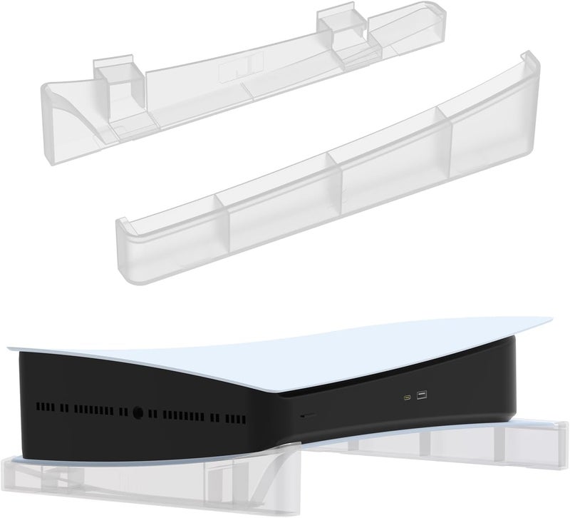 New World Horizontal Base Stand for PS5 DE/UHD Gaming Console for PS5 Fat Model - Image 2