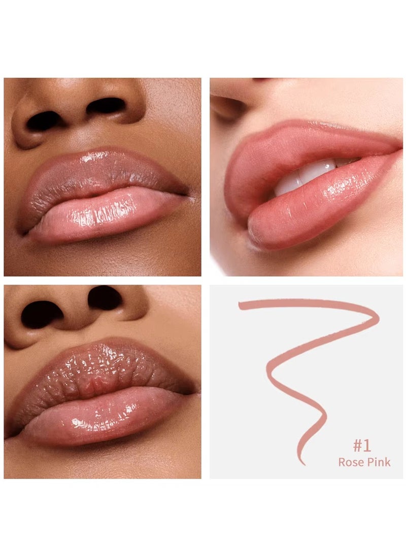 lakerain - Lip Tint Peel Off Lip Liner Tattoo Waterproof Long Lasting Matte Non-Stick Cup Lip Tint Sexy Red Contour Lips MakeUp (Brow) - Image 1