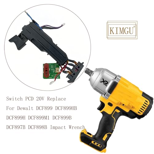 KIMGU DCF899 Switch PCD Replace For Dewalt DCF899HB DCF899H DCF899M1 DCF899B DCF897B DCF898B 20V Impact Wrench - Image 4