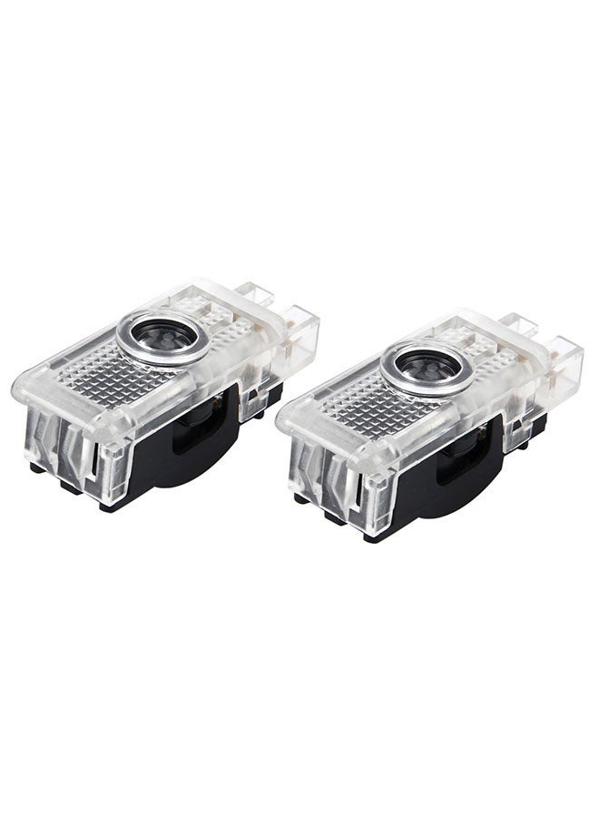 2-Piece LED Car Door Welcome Logo Car Brand 3D Shadow Light For Mercedes-Benz CMS-BZ6 and CMS-BZ13 - Image 1