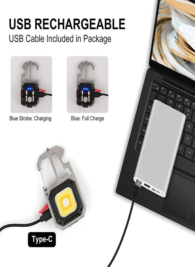 Care4 Care 4 COB LED Light Small Keychain Light with 800 LUMENS with 3 Modes of Lighting Portable Ideal for Camping Fishing and BLACKOUTS - Image 4