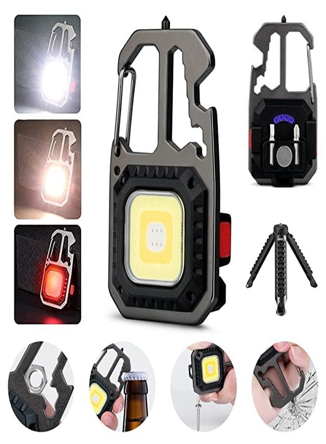 Care4 Care 4 COB LED Light Small Keychain Light with 800 LUMENS with 3 Modes of Lighting Portable Ideal for Camping Fishing and BLACKOUTS - Image 2