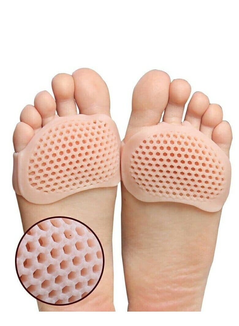 Metatarsal Pads, Ball of Foot Cushion (2 PCS) MATERIAL Forefoot Pads, Breathable & Soft Gel, for Diabetic Feet, Callus, Blisters, Forefoot Pain - Image 1