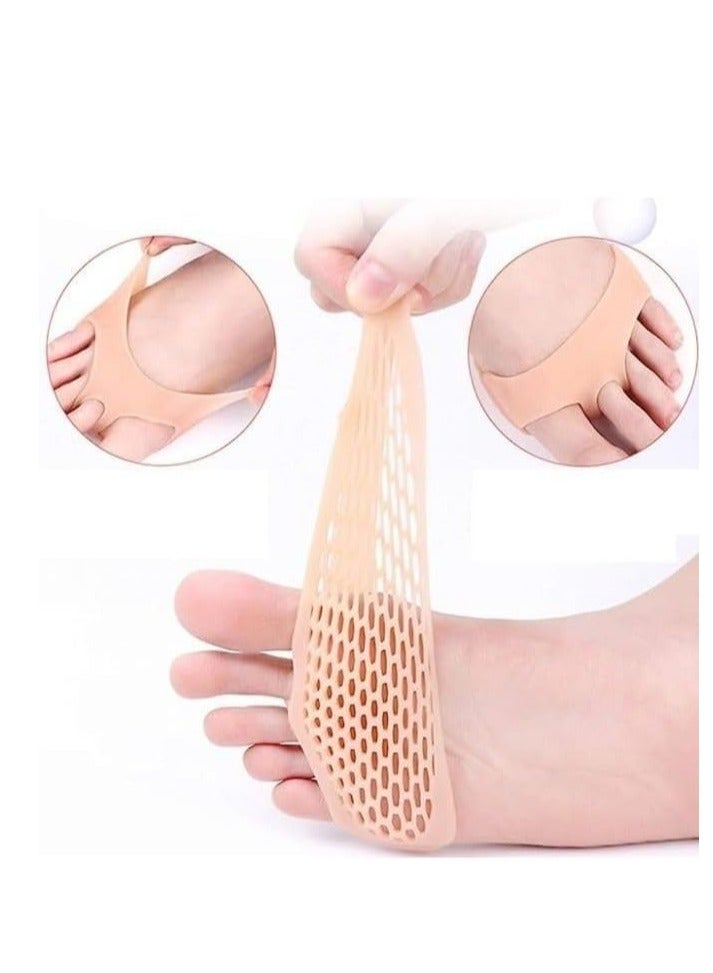 Metatarsal Pads, Ball of Foot Cushion (2 PCS) MATERIAL Forefoot Pads, Breathable & Soft Gel, for Diabetic Feet, Callus, Blisters, Forefoot Pain - Image 3