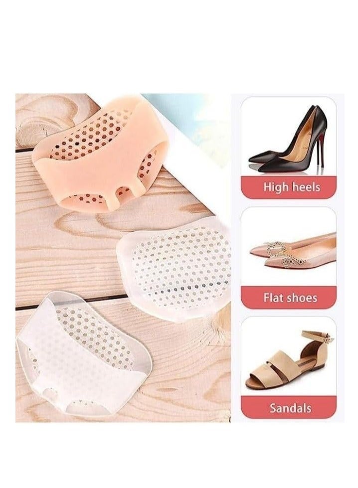 Metatarsal Pads, Ball of Foot Cushion (2 PCS) MATERIAL Forefoot Pads, Breathable & Soft Gel, for Diabetic Feet, Callus, Blisters, Forefoot Pain - Image 4